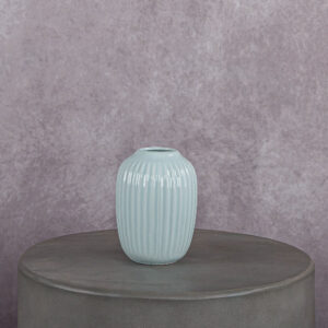 Ceramic Vase Blue (2 x 2 x 5.5 in)