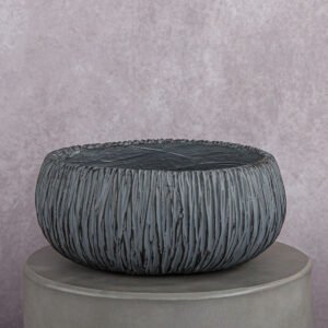 Ceramic Vase Grey (11 x 11 x 6 in)