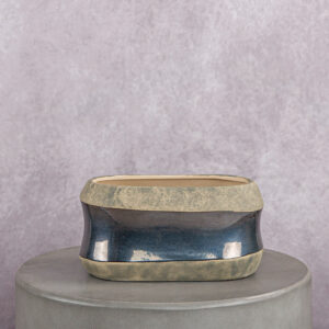 Ceramic Vase Brown (8 x 4 x 5 in)