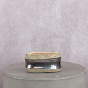 Ceramic Vase Brown (5 x 3 x 3 in)