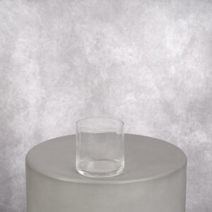Glass Vase (4 x 4 x 4 in)