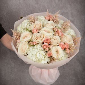 Blushes and Cream Bouquet